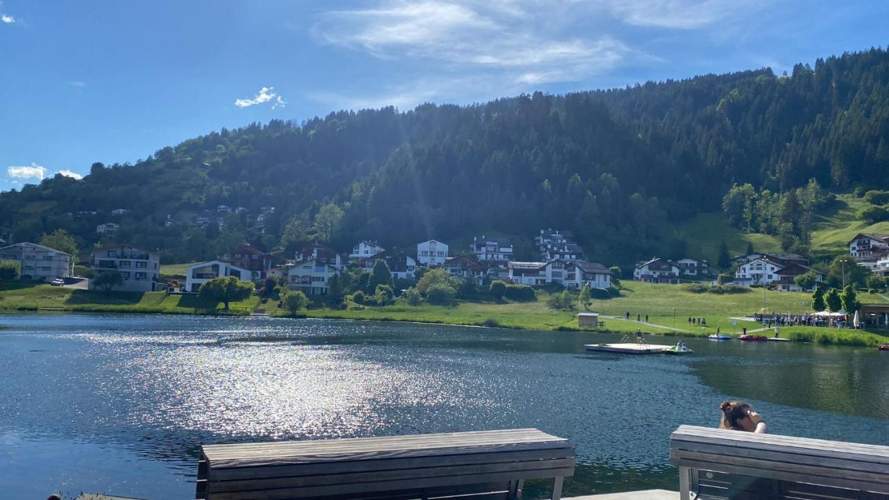 Dachwohnung In Der Mitte Von Laax-Dorf Luaran gambar
